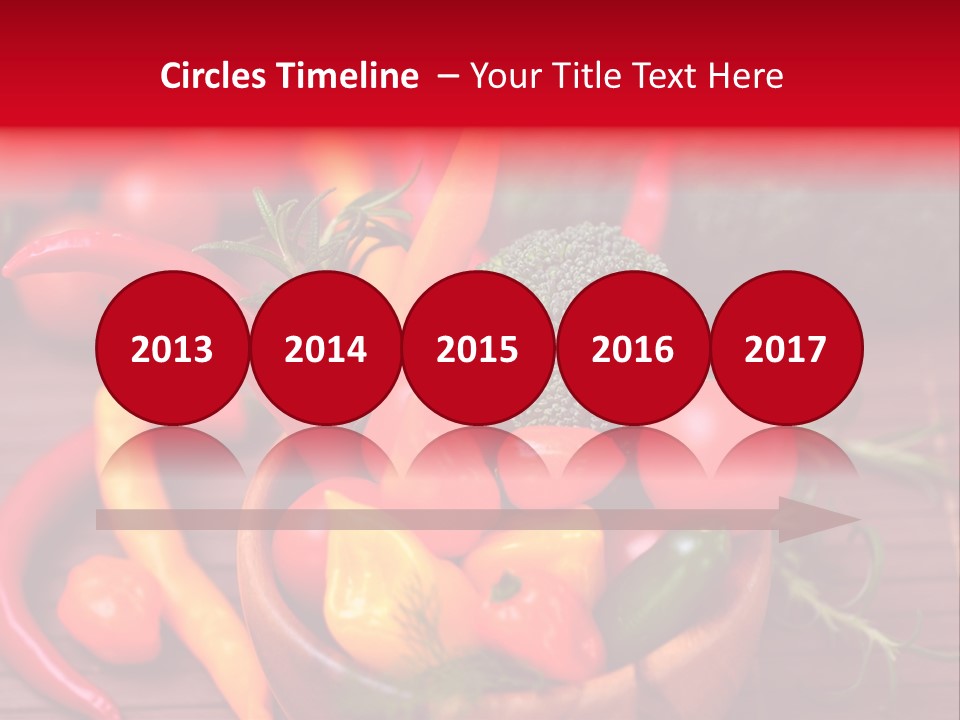 Kirschtomaten Gourmet Cocktailtomaten PowerPoint Template