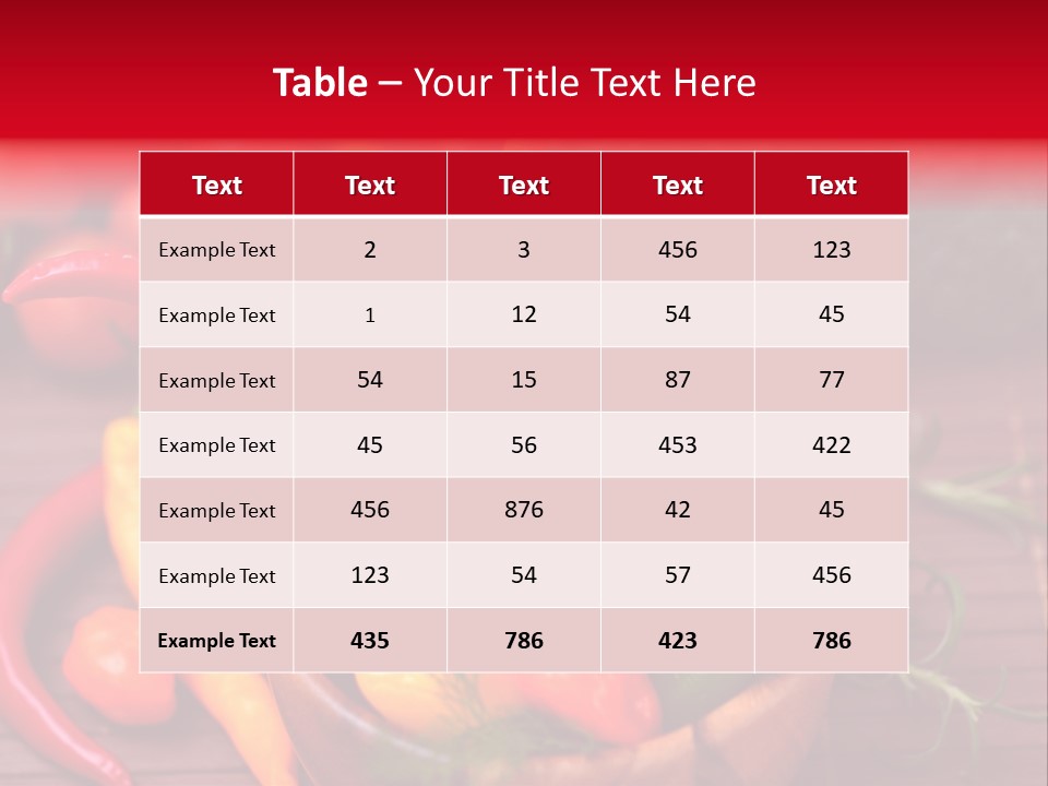 Kirschtomaten Gourmet Cocktailtomaten PowerPoint Template