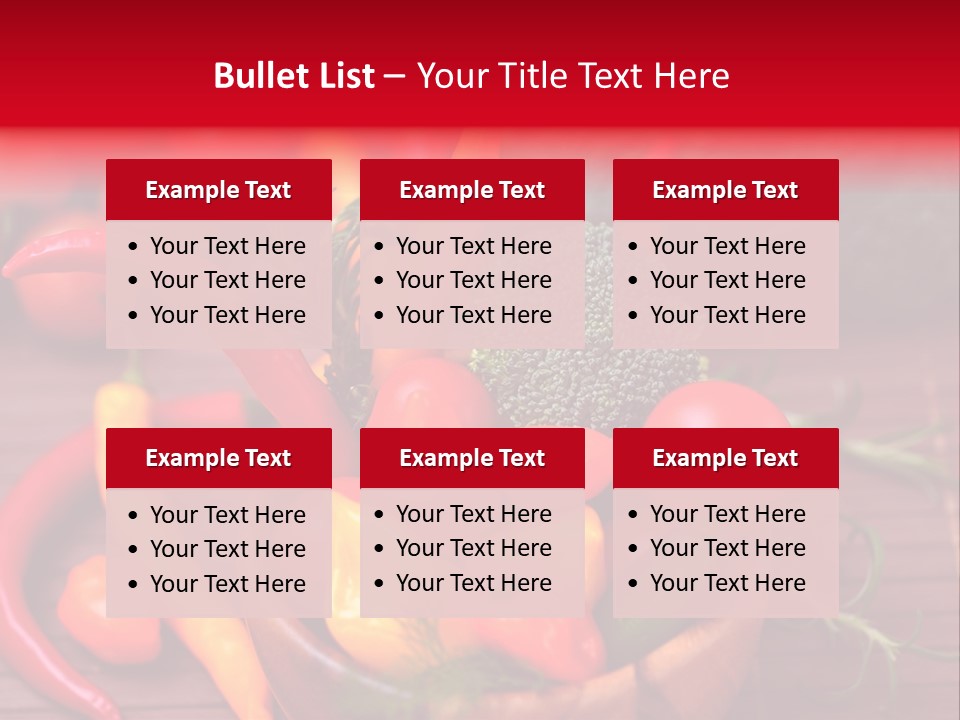 Kirschtomaten Gourmet Cocktailtomaten PowerPoint Template