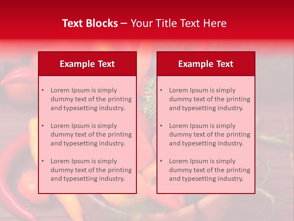 Kirschtomaten Gourmet Cocktailtomaten PowerPoint Template