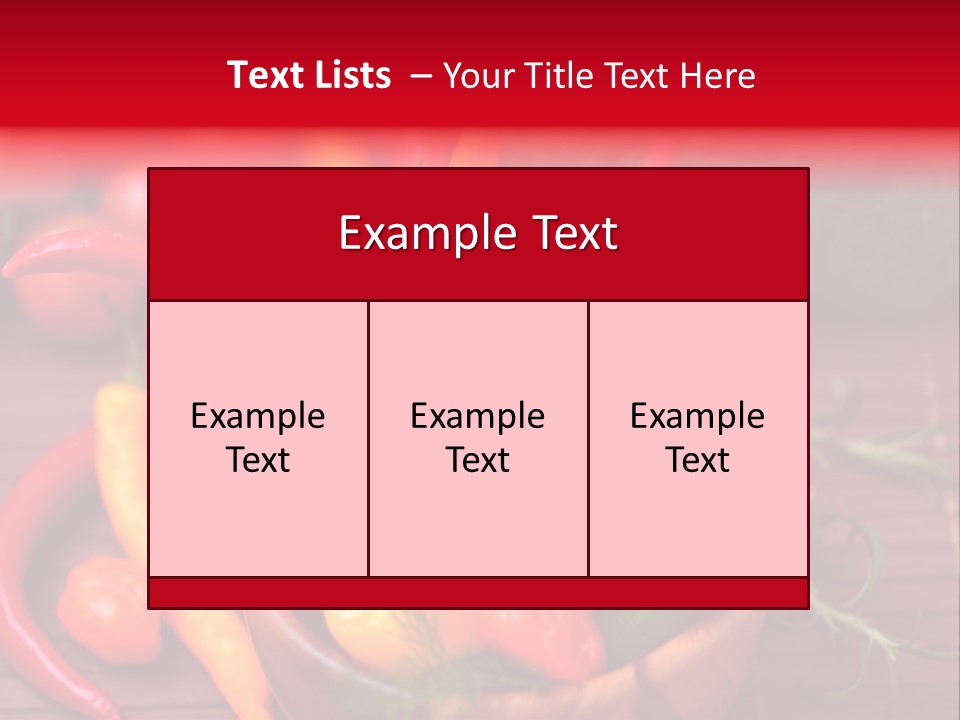 Kirschtomaten Gourmet Cocktailtomaten PowerPoint Template