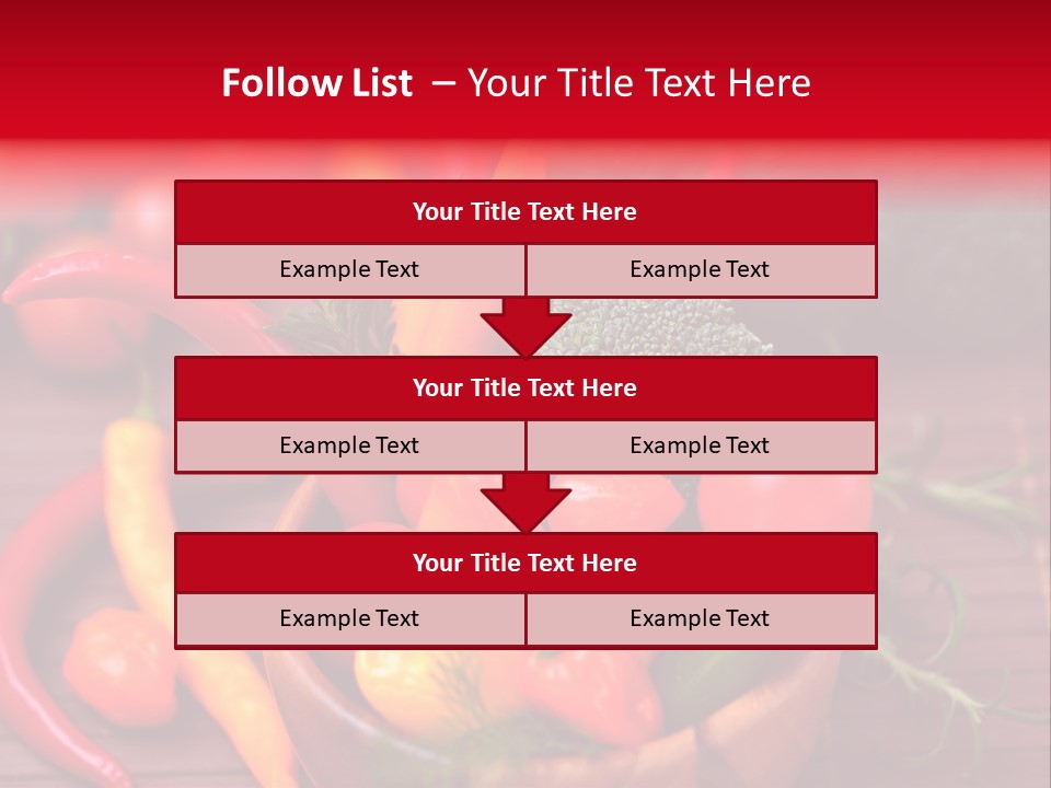 Kirschtomaten Gourmet Cocktailtomaten PowerPoint Template