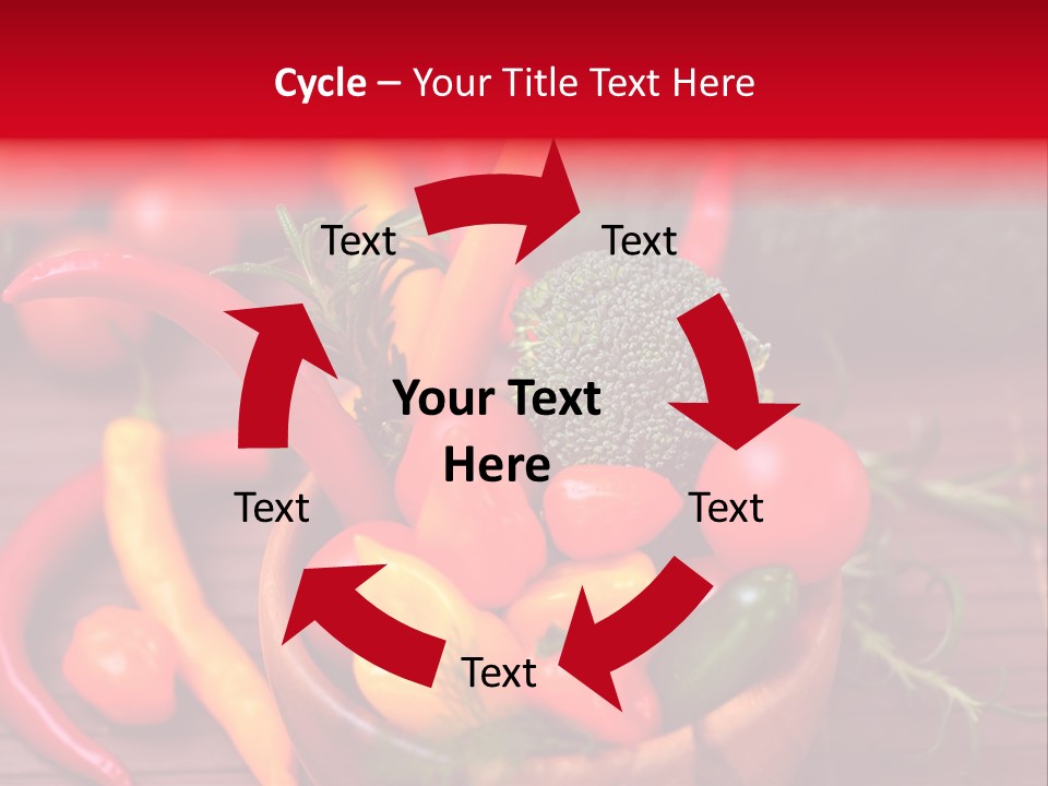 Kirschtomaten Gourmet Cocktailtomaten PowerPoint Template