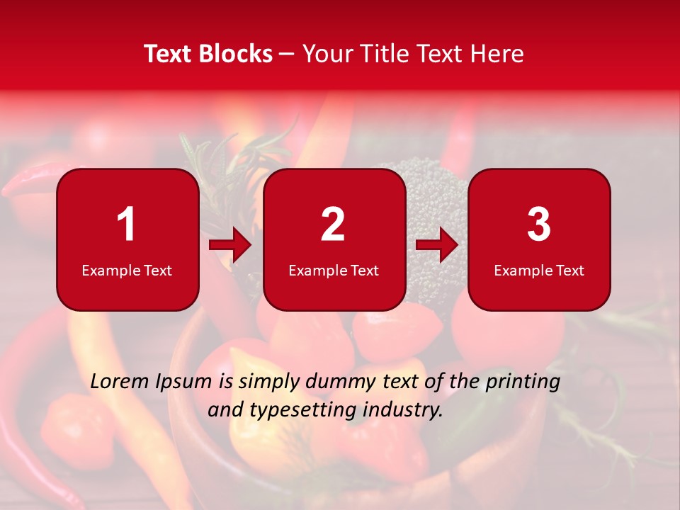 Kirschtomaten Gourmet Cocktailtomaten PowerPoint Template