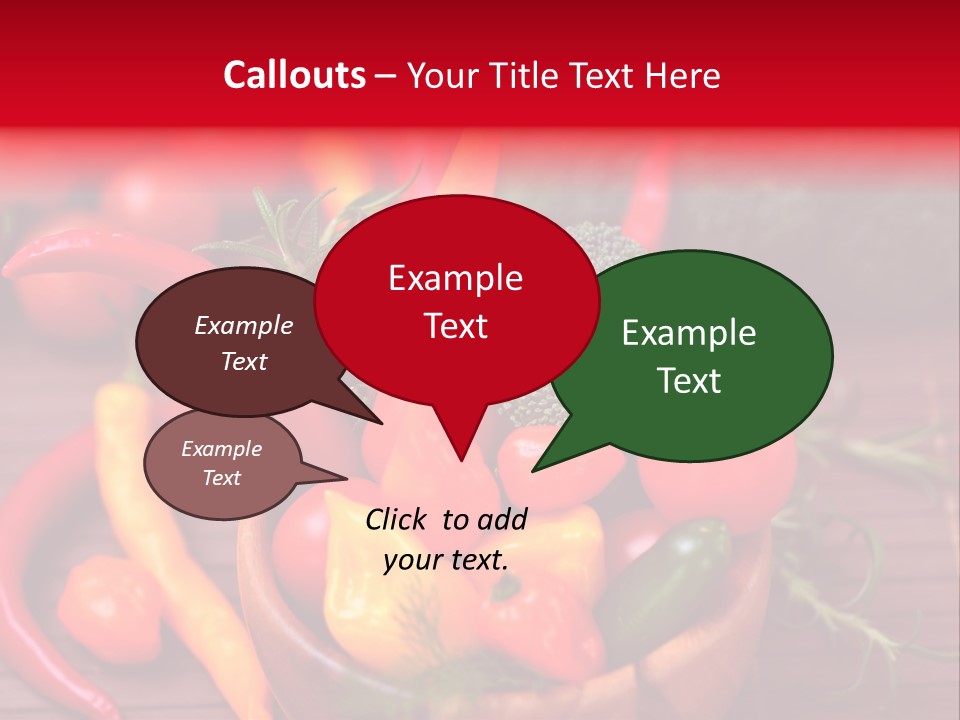 Kirschtomaten Gourmet Cocktailtomaten PowerPoint Template