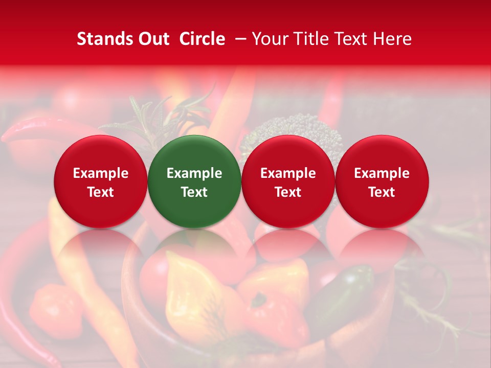 Kirschtomaten Gourmet Cocktailtomaten PowerPoint Template