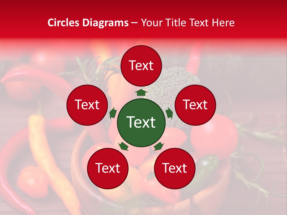 Kirschtomaten Gourmet Cocktailtomaten PowerPoint Template