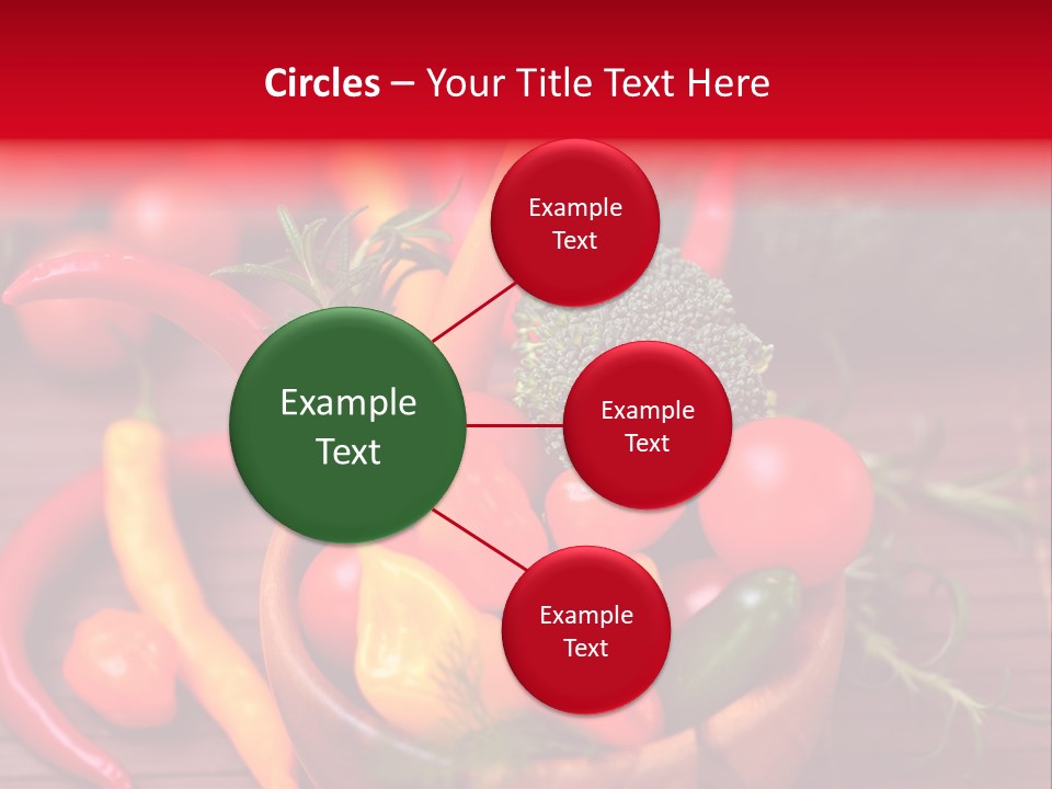 Kirschtomaten Gourmet Cocktailtomaten PowerPoint Template