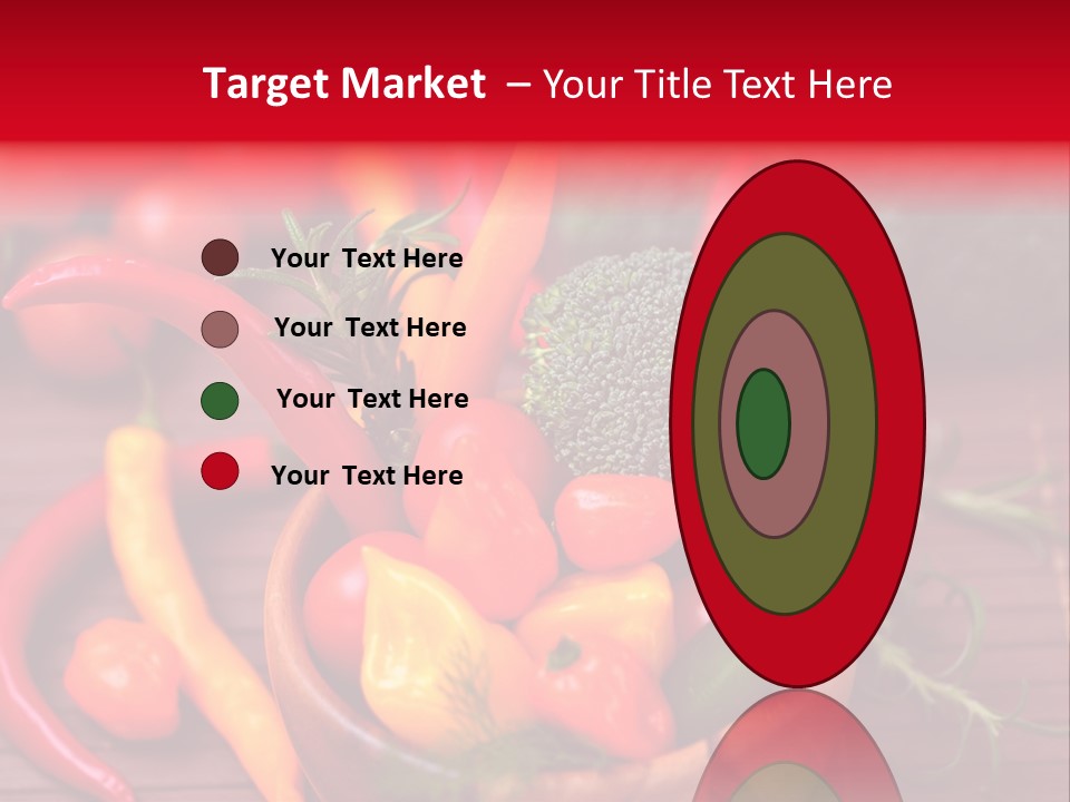 Kirschtomaten Gourmet Cocktailtomaten PowerPoint Template