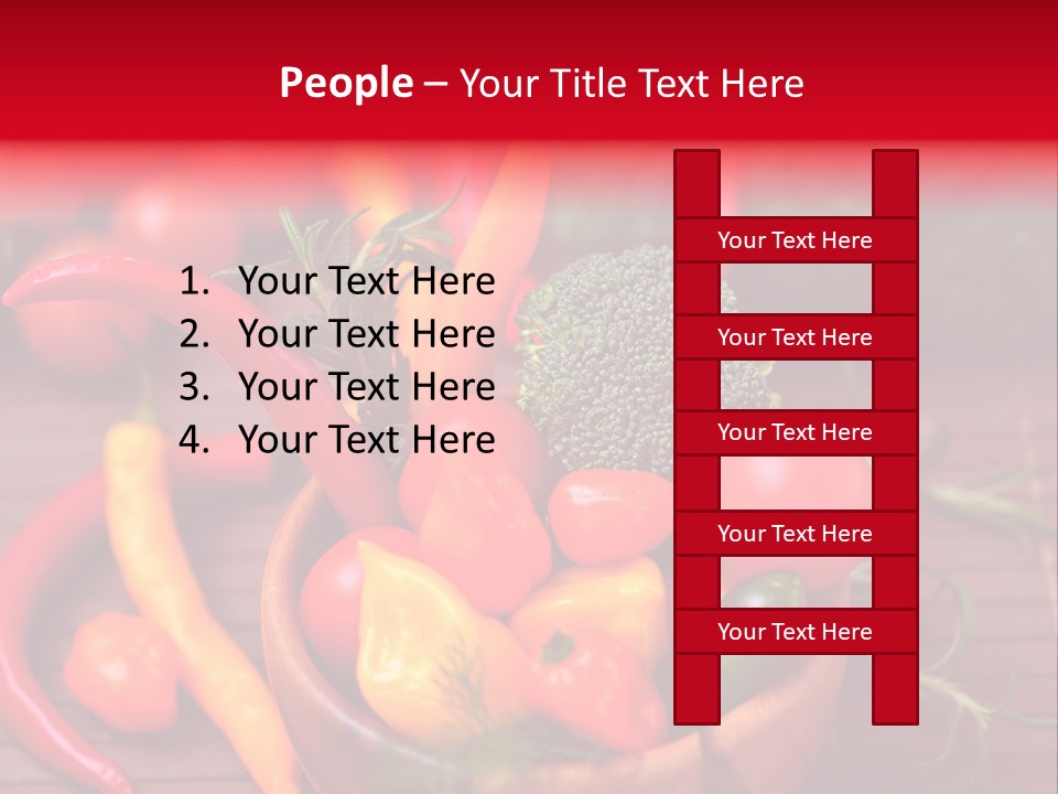 Kirschtomaten Gourmet Cocktailtomaten PowerPoint Template