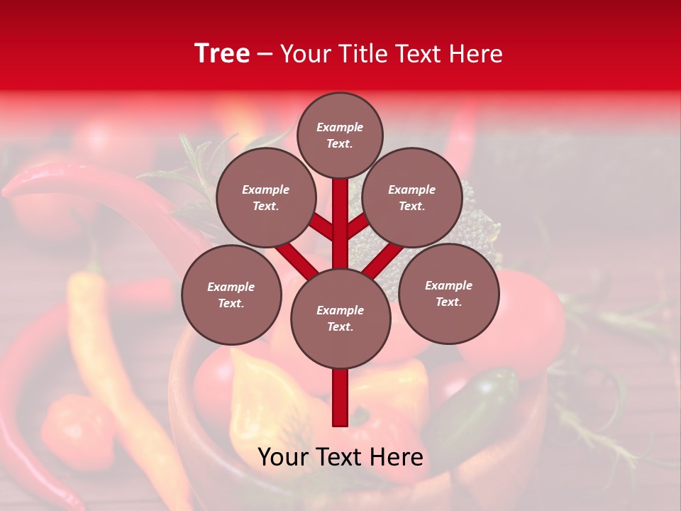Kirschtomaten Gourmet Cocktailtomaten PowerPoint Template