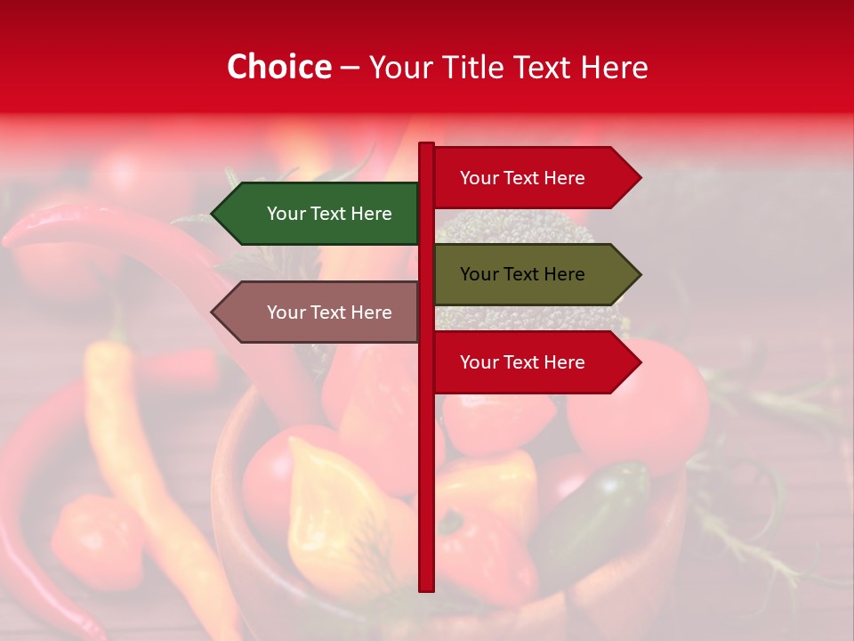 Kirschtomaten Gourmet Cocktailtomaten PowerPoint Template