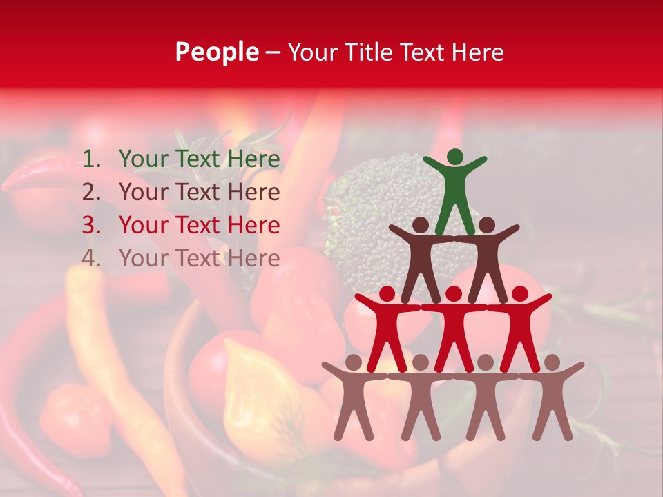 Kirschtomaten Gourmet Cocktailtomaten PowerPoint Template