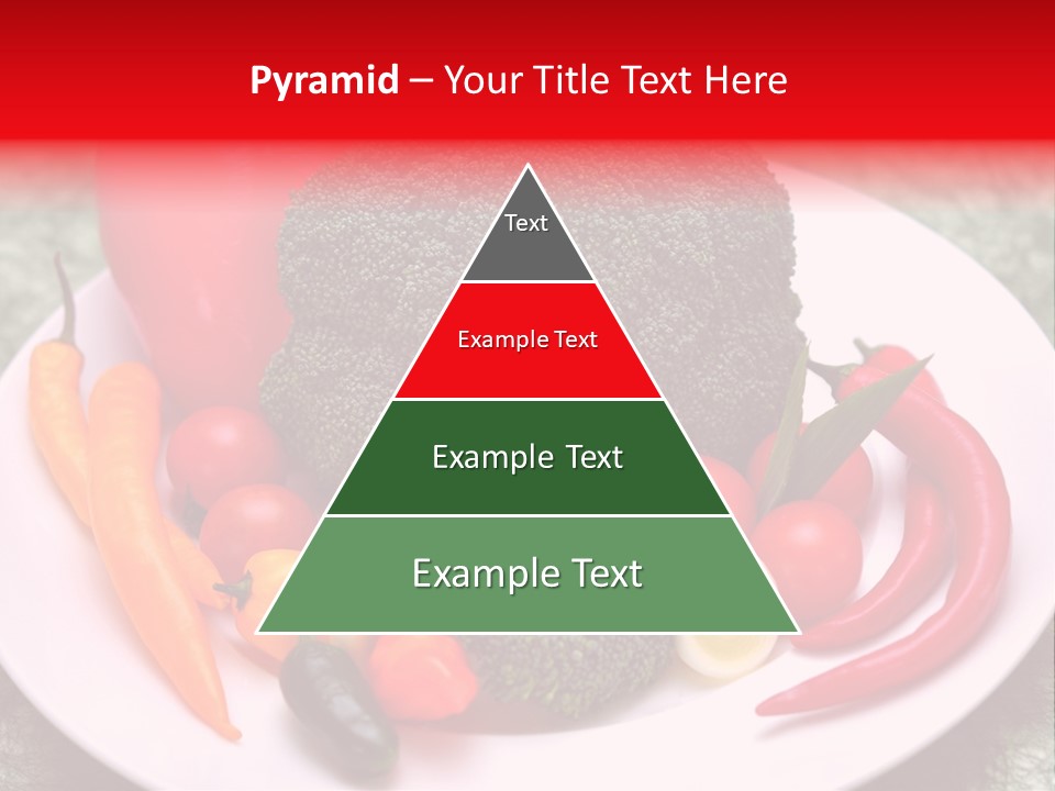 Gesundheit Peperoni Brokkoli PowerPoint Template