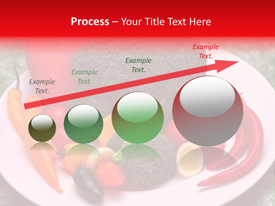 Gesundheit Peperoni Brokkoli PowerPoint Template