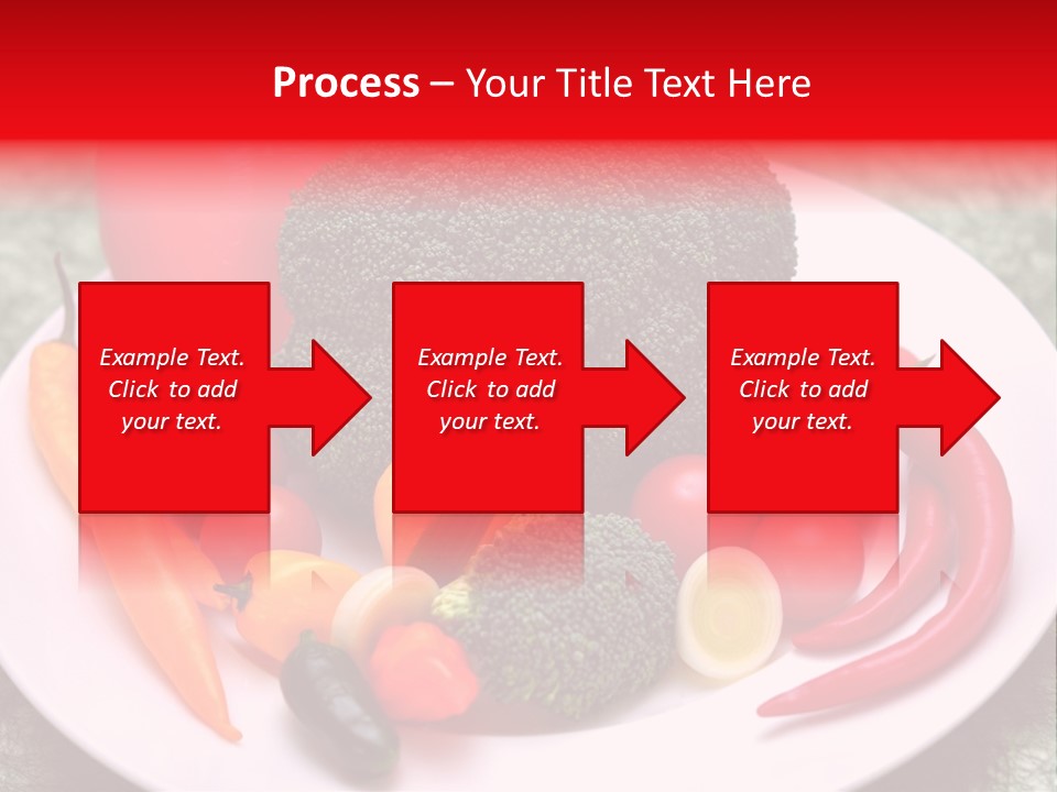 Gesundheit Peperoni Brokkoli PowerPoint Template