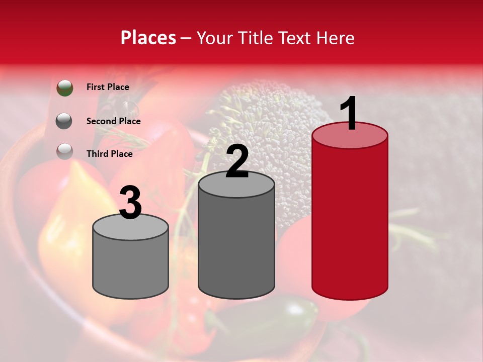 Vitamin Rosmarin Chili PowerPoint Template