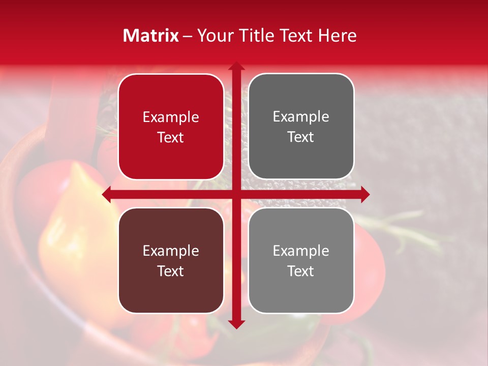 Vitamin Rosmarin Chili PowerPoint Template