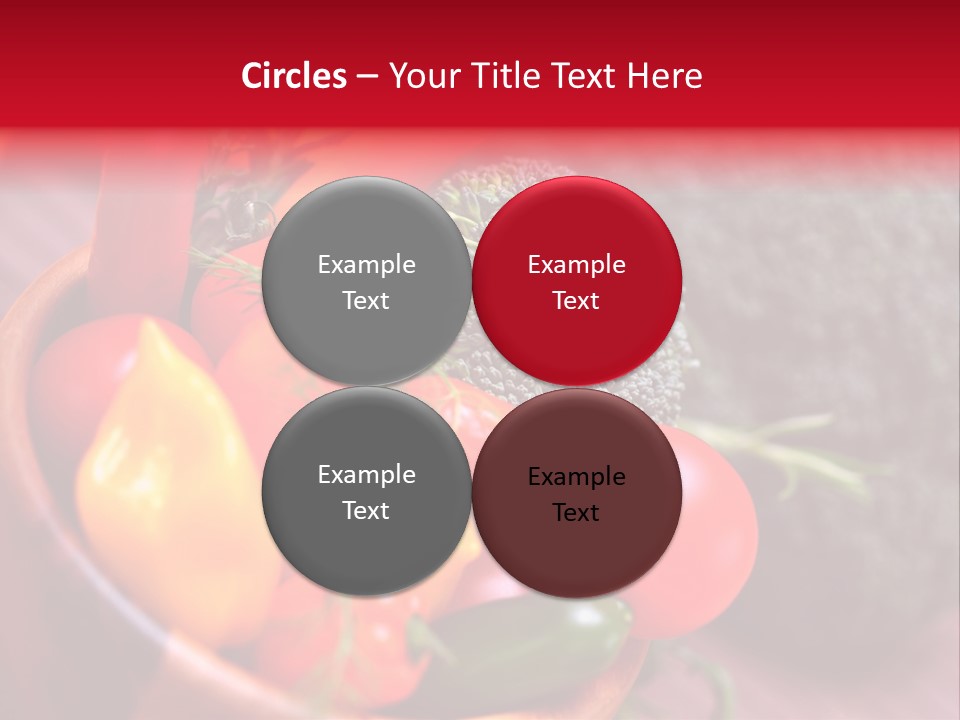 Vitamin Rosmarin Chili PowerPoint Template