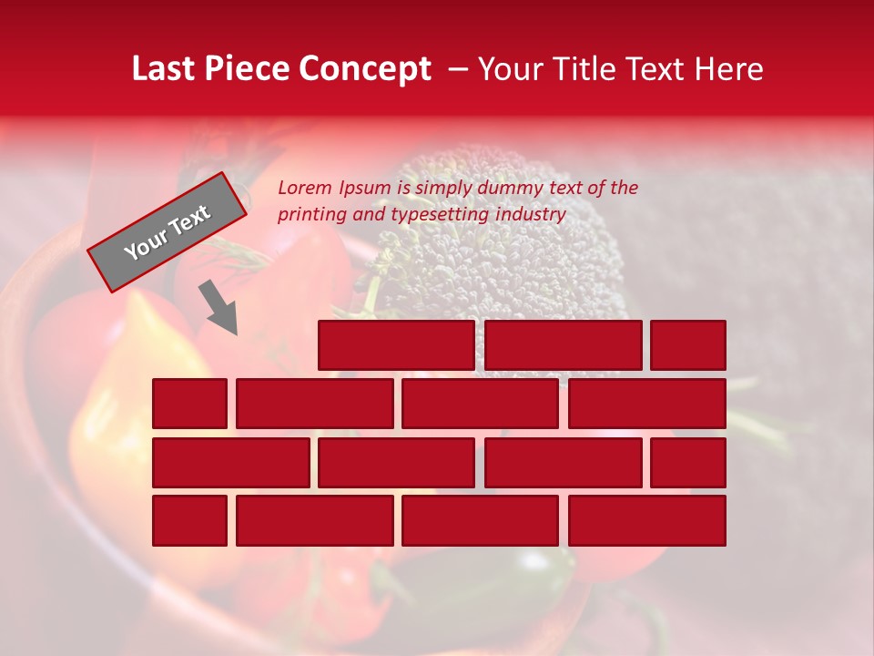 Vitamin Rosmarin Chili PowerPoint Template