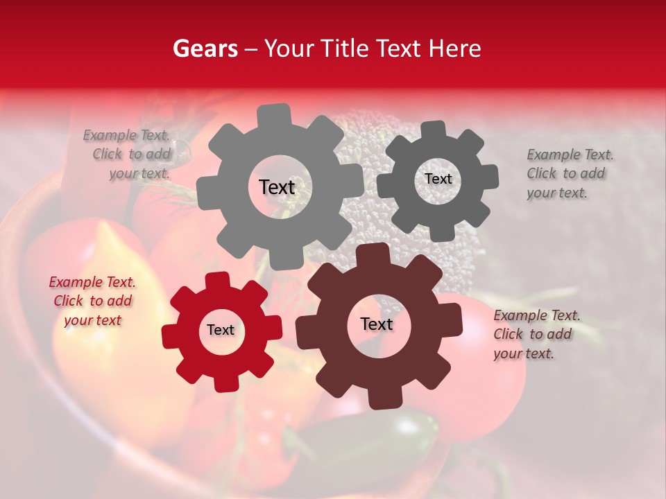 Vitamin Rosmarin Chili PowerPoint Template