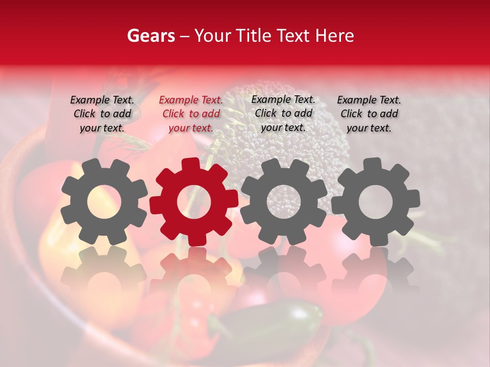 Vitamin Rosmarin Chili PowerPoint Template