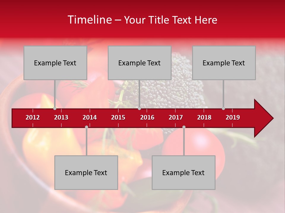 Vitamin Rosmarin Chili PowerPoint Template