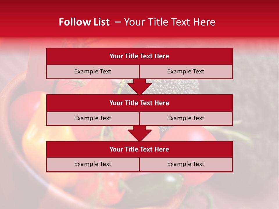 Vitamin Rosmarin Chili PowerPoint Template