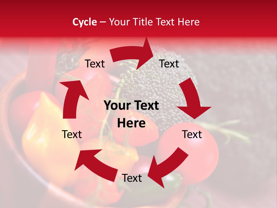 Vitamin Rosmarin Chili PowerPoint Template