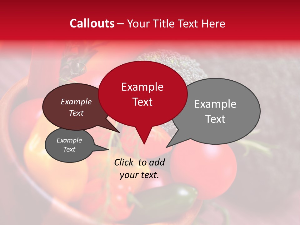 Vitamin Rosmarin Chili PowerPoint Template