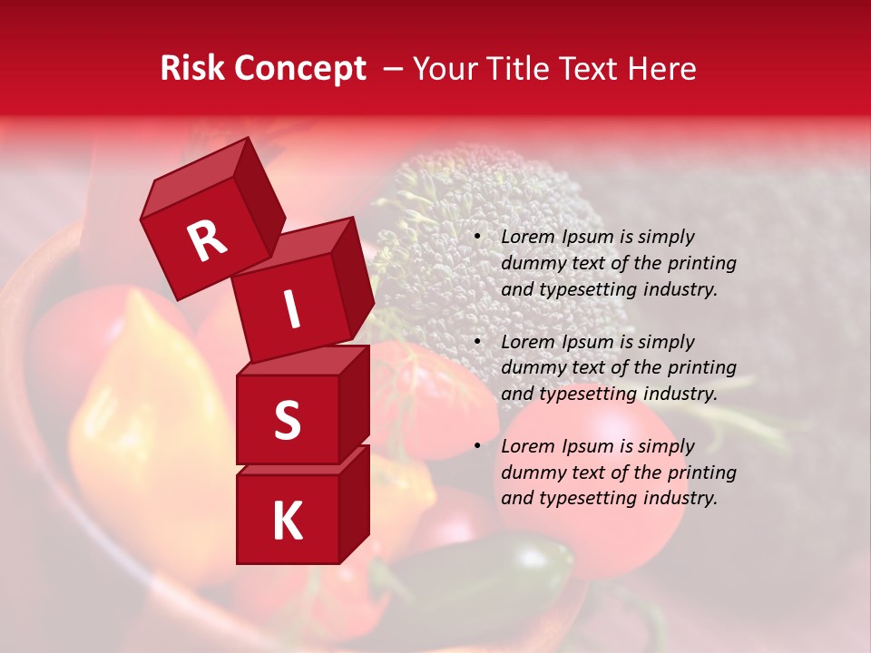 Vitamin Rosmarin Chili PowerPoint Template