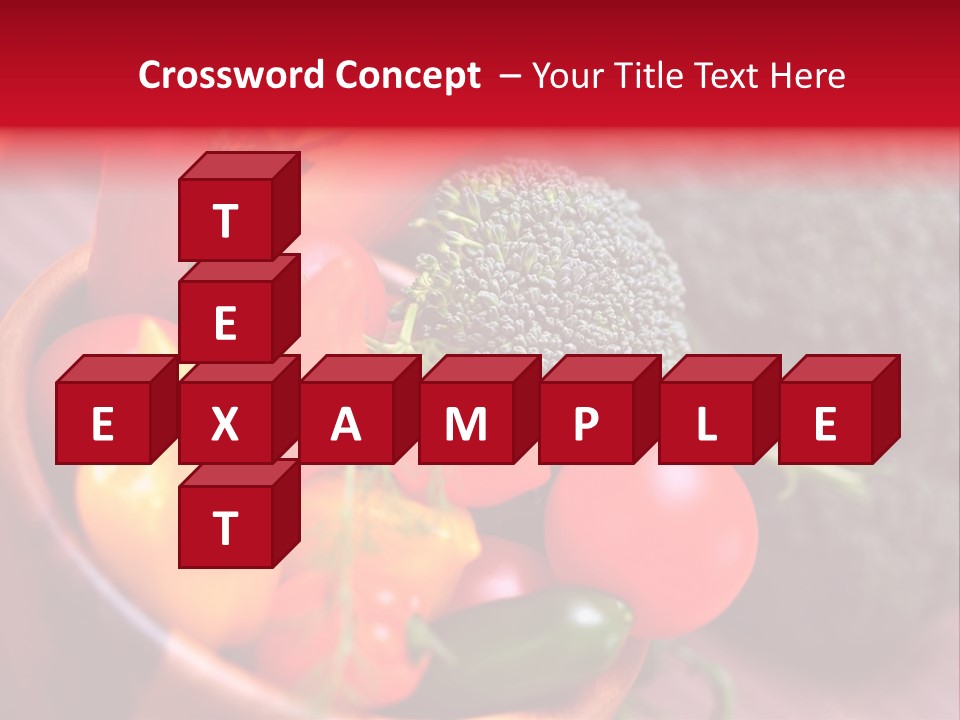 Vitamin Rosmarin Chili PowerPoint Template