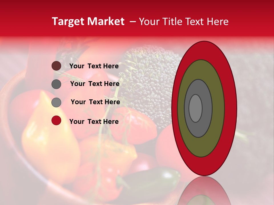 Vitamin Rosmarin Chili PowerPoint Template