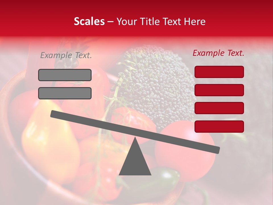 Vitamin Rosmarin Chili PowerPoint Template