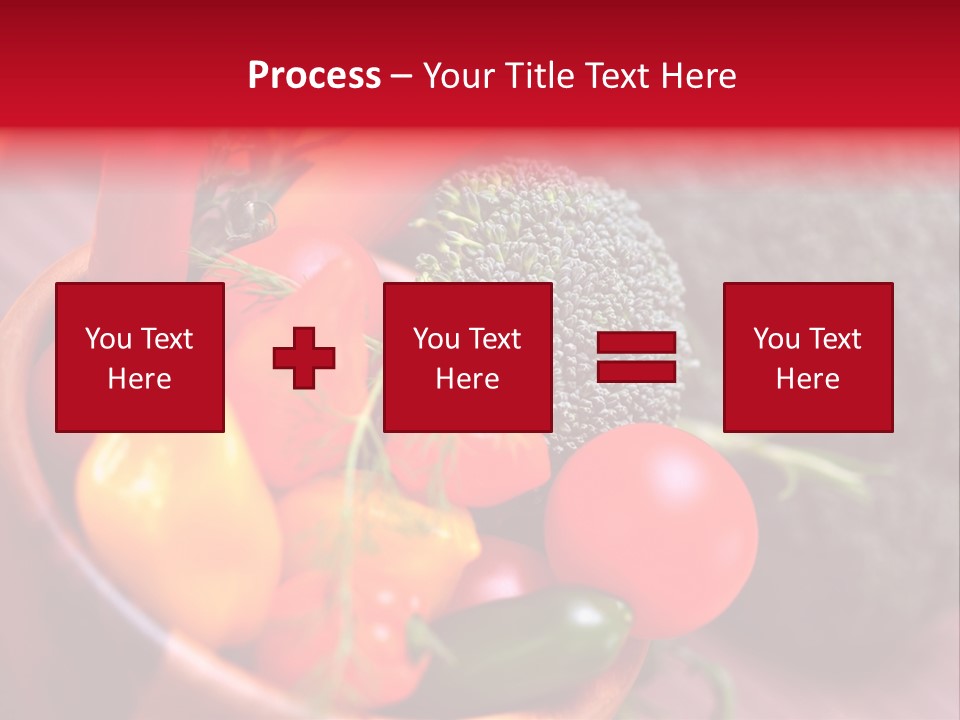Vitamin Rosmarin Chili PowerPoint Template