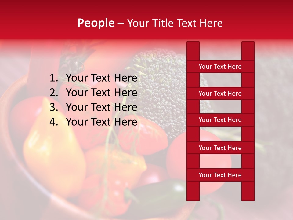 Vitamin Rosmarin Chili PowerPoint Template