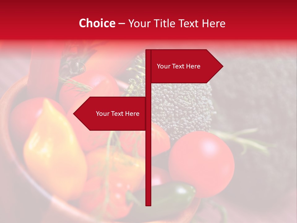 Vitamin Rosmarin Chili PowerPoint Template