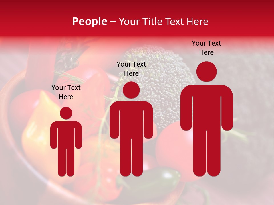 Vitamin Rosmarin Chili PowerPoint Template