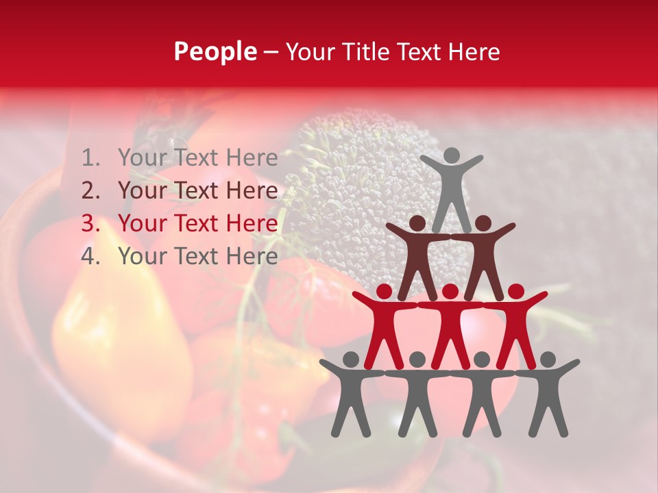 Vitamin Rosmarin Chili PowerPoint Template