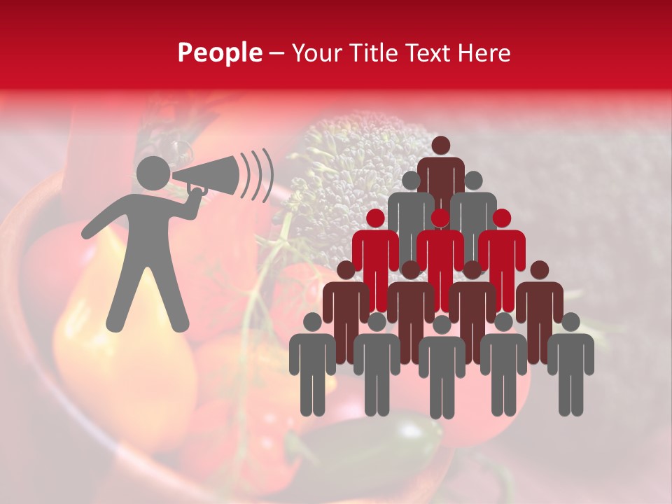 Vitamin Rosmarin Chili PowerPoint Template