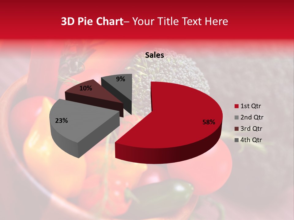 Vitamin Rosmarin Chili PowerPoint Template