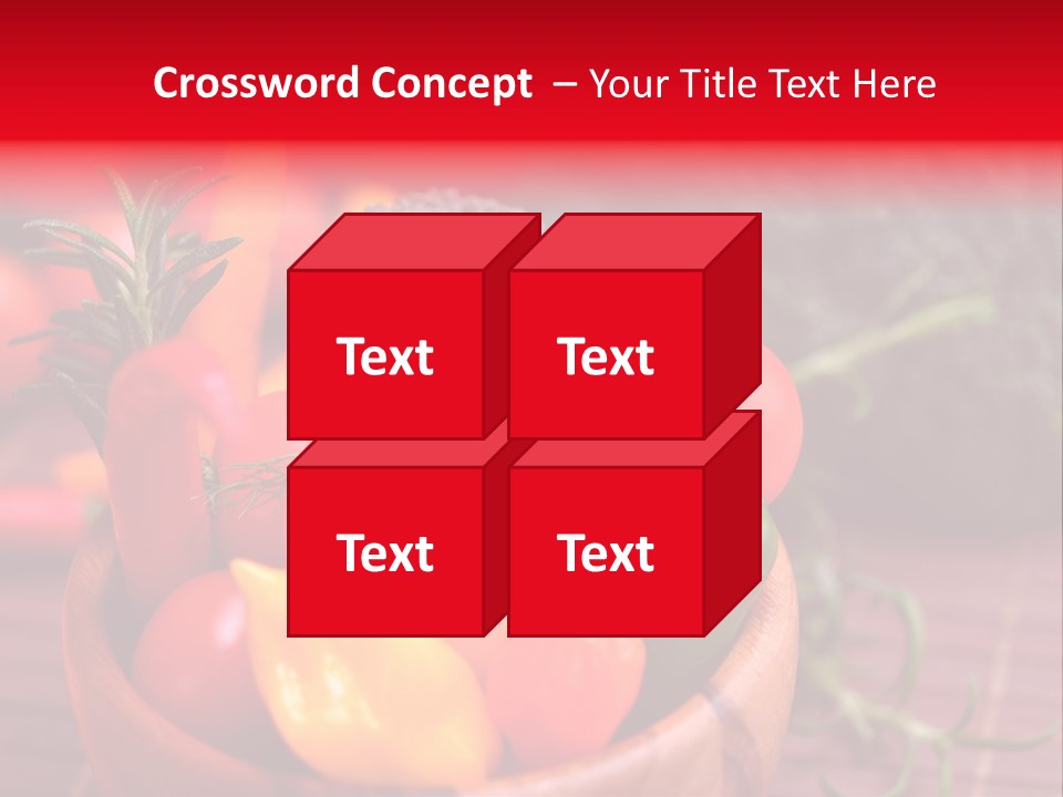 Dill Mediterran Paprika PowerPoint Template