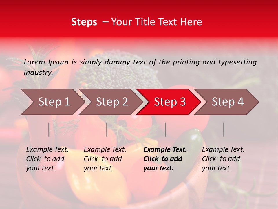 Dill Mediterran Paprika PowerPoint Template