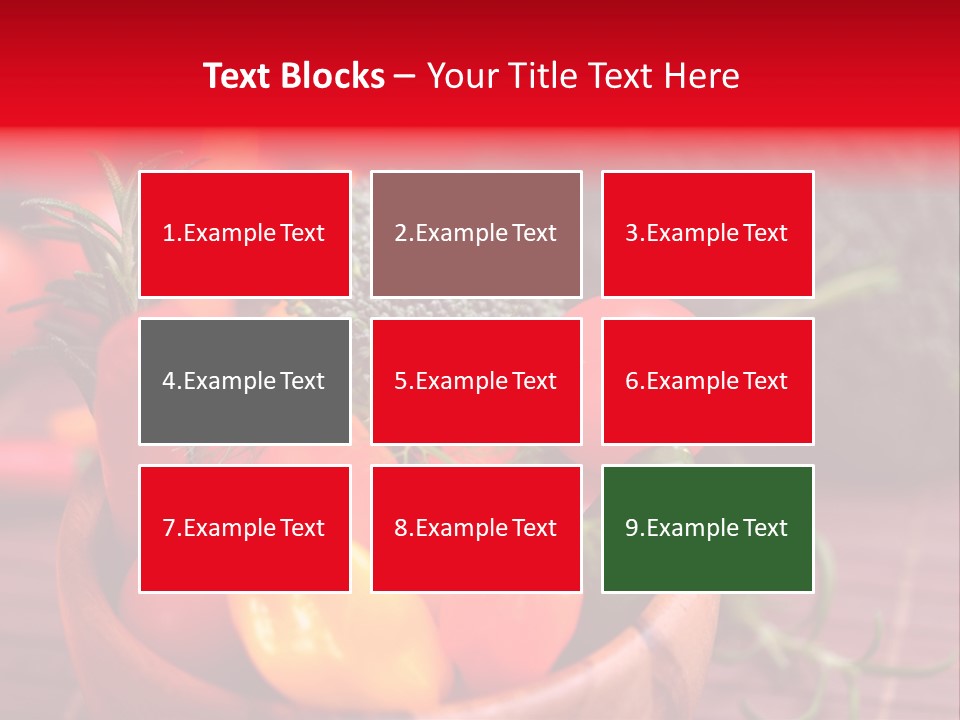 Dill Mediterran Paprika PowerPoint Template