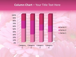 Muttertag Blumen Wei PowerPoint Template