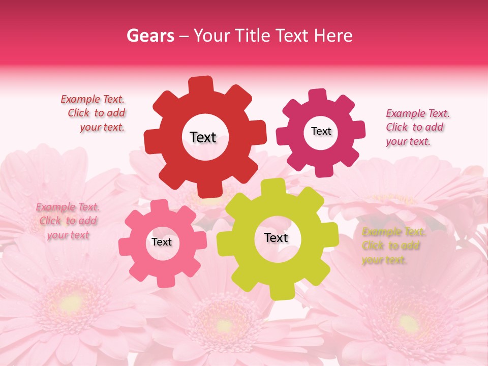 Frau Heirat Geschenke PowerPoint Template