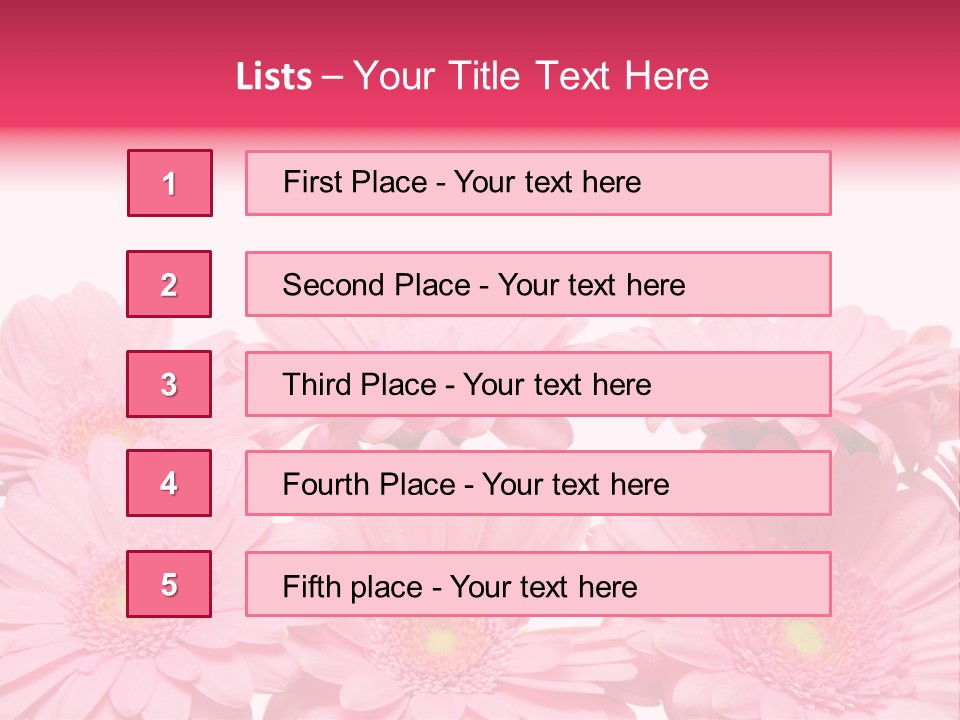 Frau Heirat Geschenke PowerPoint Template