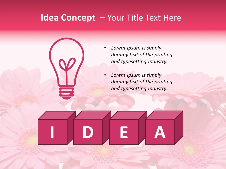 Frau Heirat Geschenke PowerPoint Template