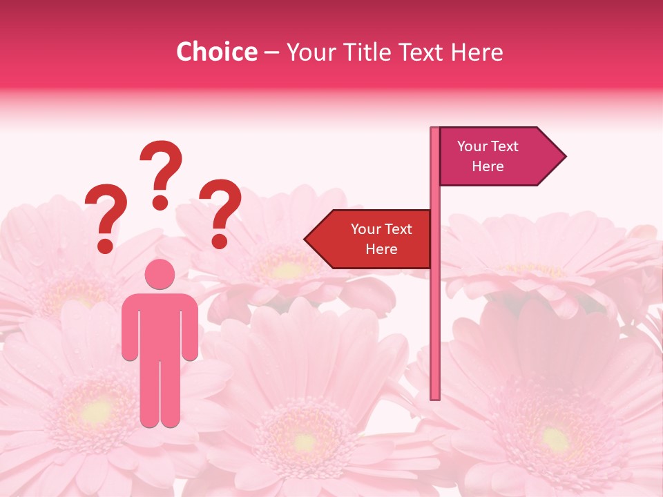 Frau Heirat Geschenke PowerPoint Template