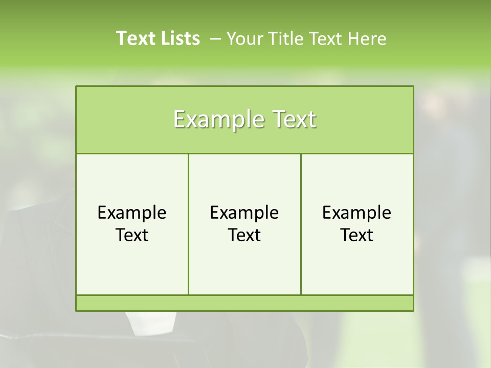 Cell Phone Portrait Ethnic PowerPoint Template